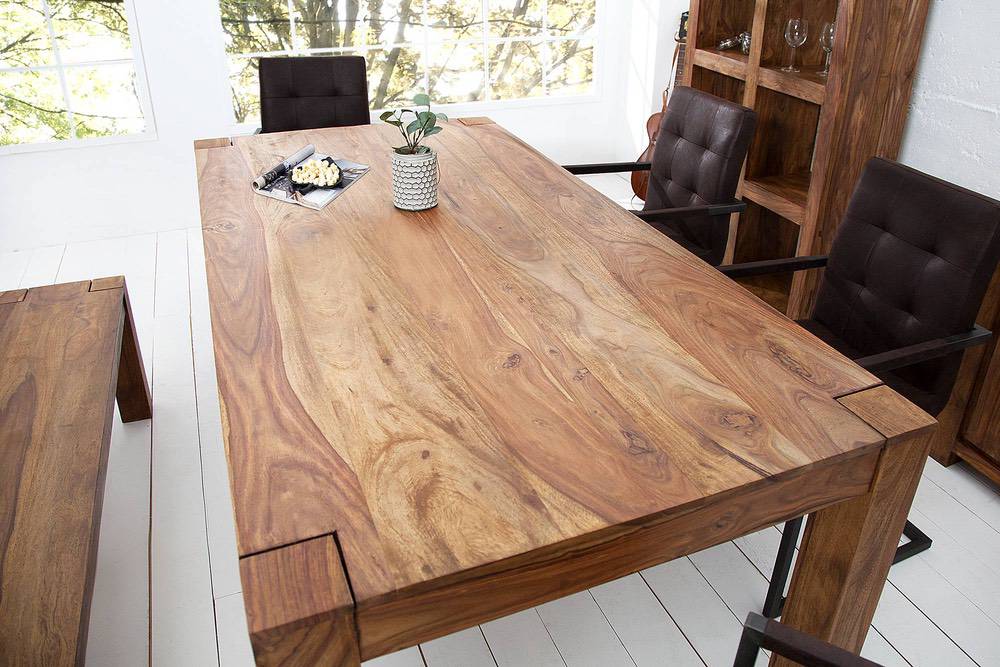 LuxD Jídelní stůl z masivu Timber 160cm