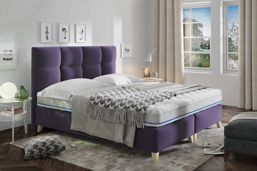 Confy Designová postel Uriah 160 x 200  - různé barvy