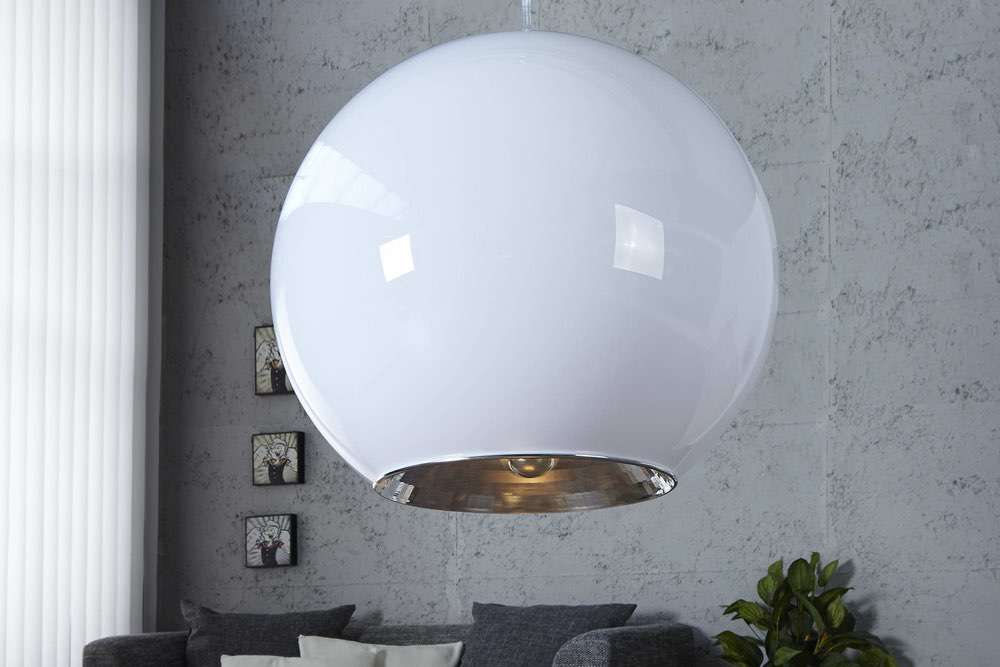 Levně LuxD 16649 Lampa Sphere bílá závěsné svítidlo
