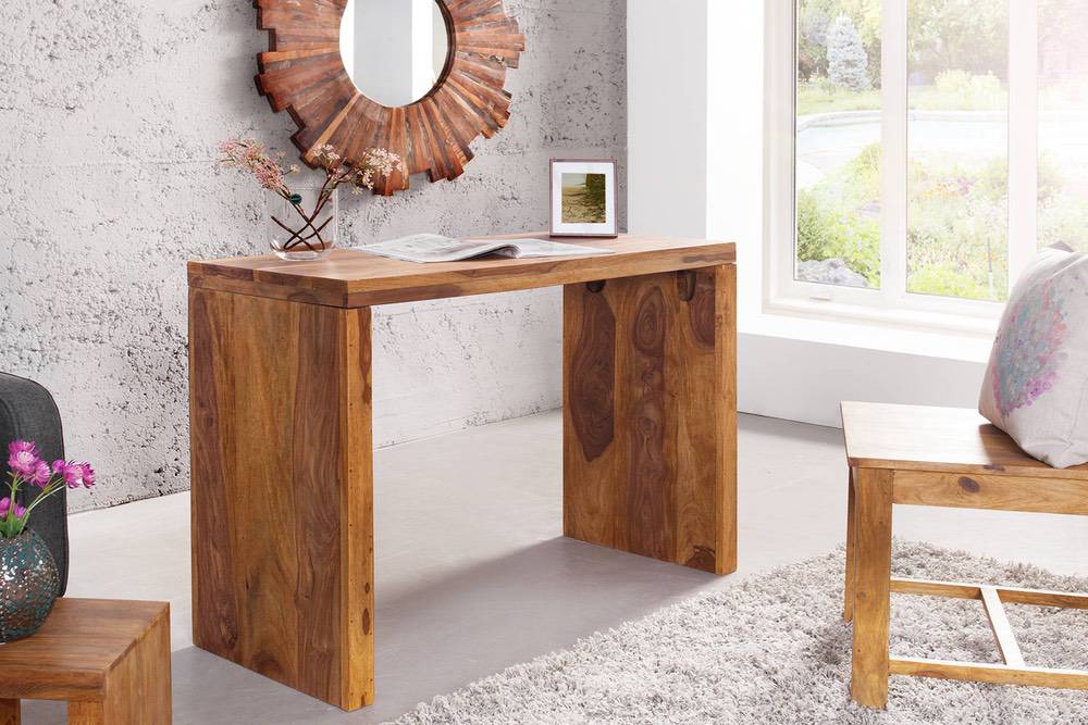 LuxD Psací stolek Timber Honey