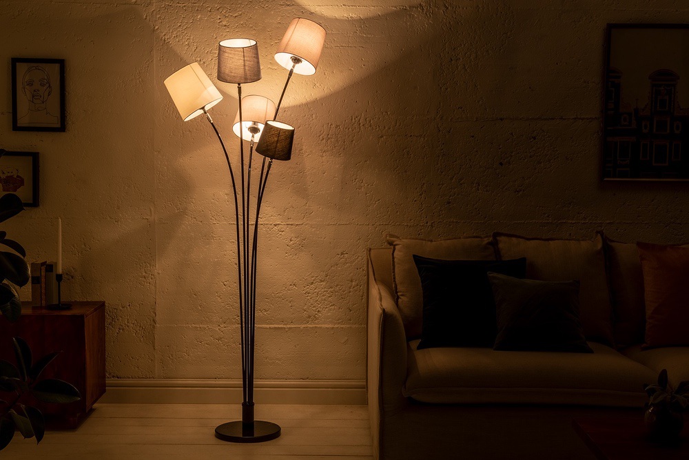 Levně LuxD 25522 Designová stojanová lampa Shadow 176 cm