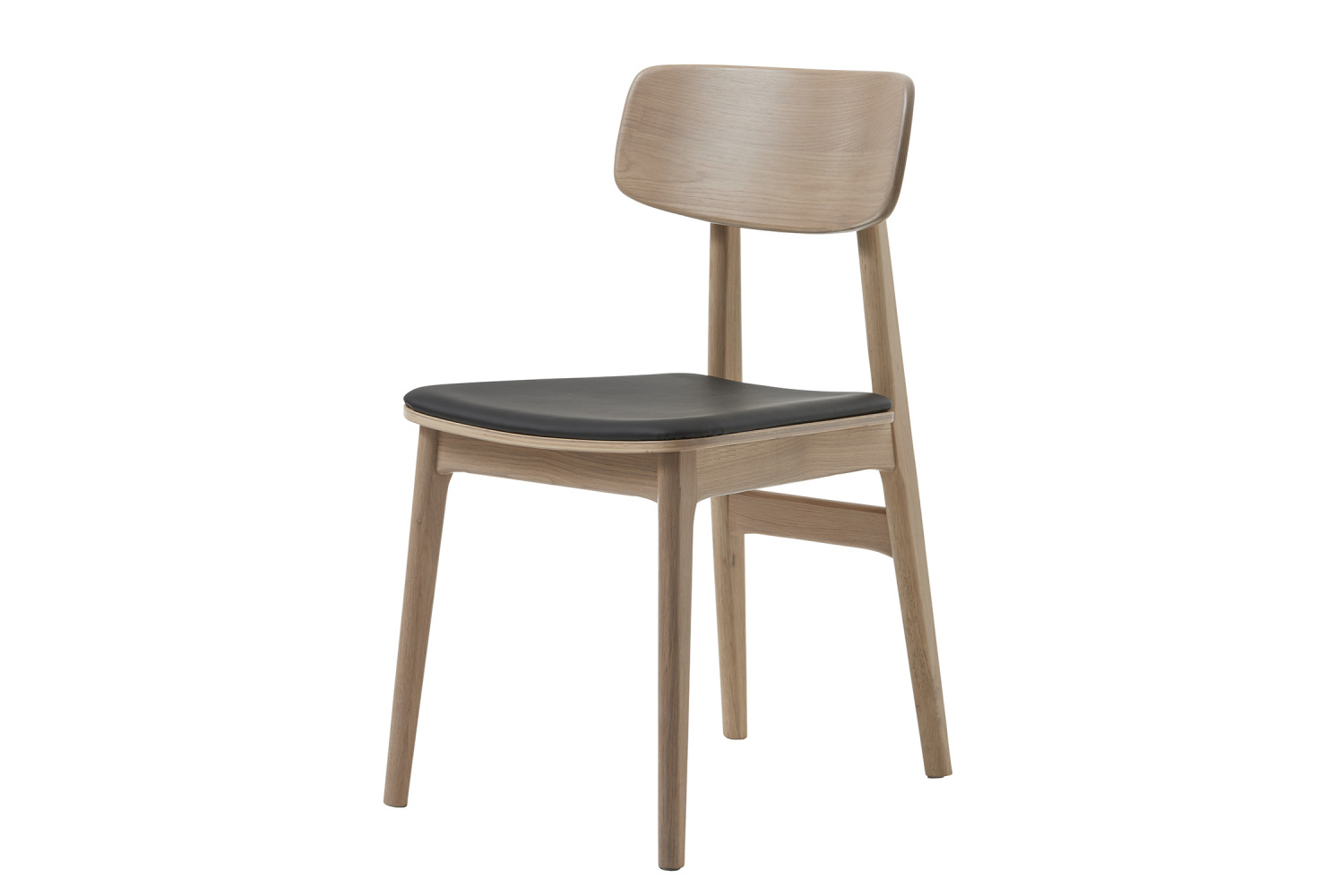Furniria Designová židle Harper přírodní - černá