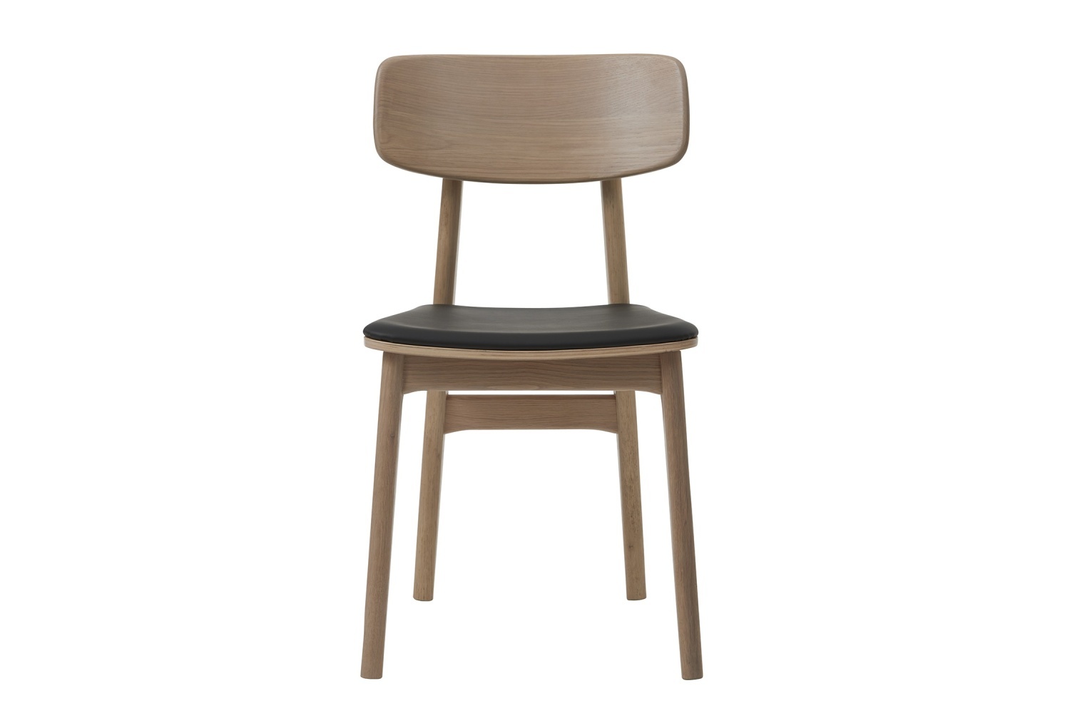 Designová židle Harper přírodní - černá