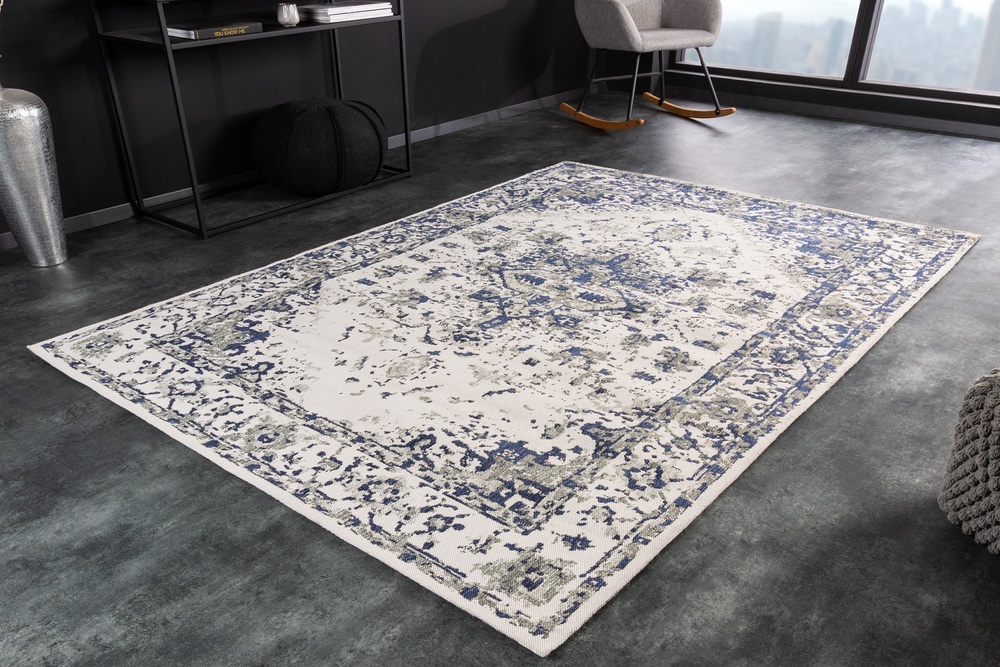 Levně LuxD Designový koberec Palani 230 x 160 cm šedo-modrý
