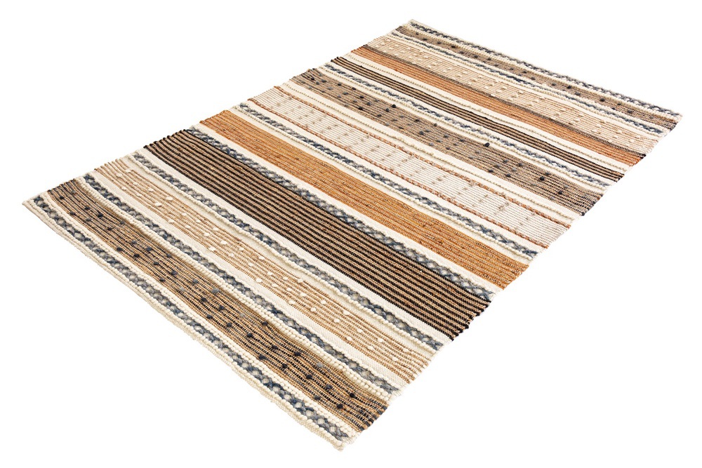 Designový koberec Panay 230 x 160 cm vícebarevný - konopí a vlna