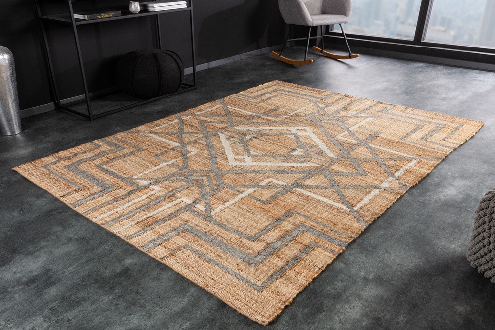 LuxD Designový koberec Rasida 230 x 160 cm béžově šedý
