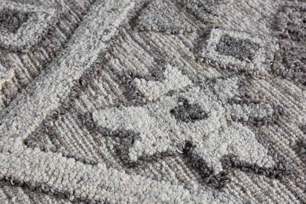 Designový koberec Rasida 230 x 160 cm šedý