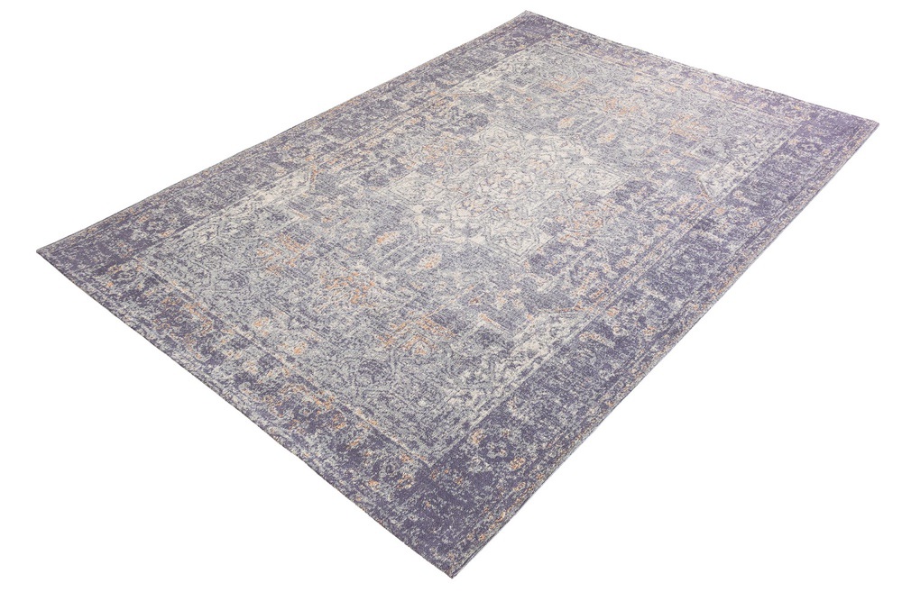 Designový koberec Saniyah 230 x 160 cm modrý - bavlna-ženilka