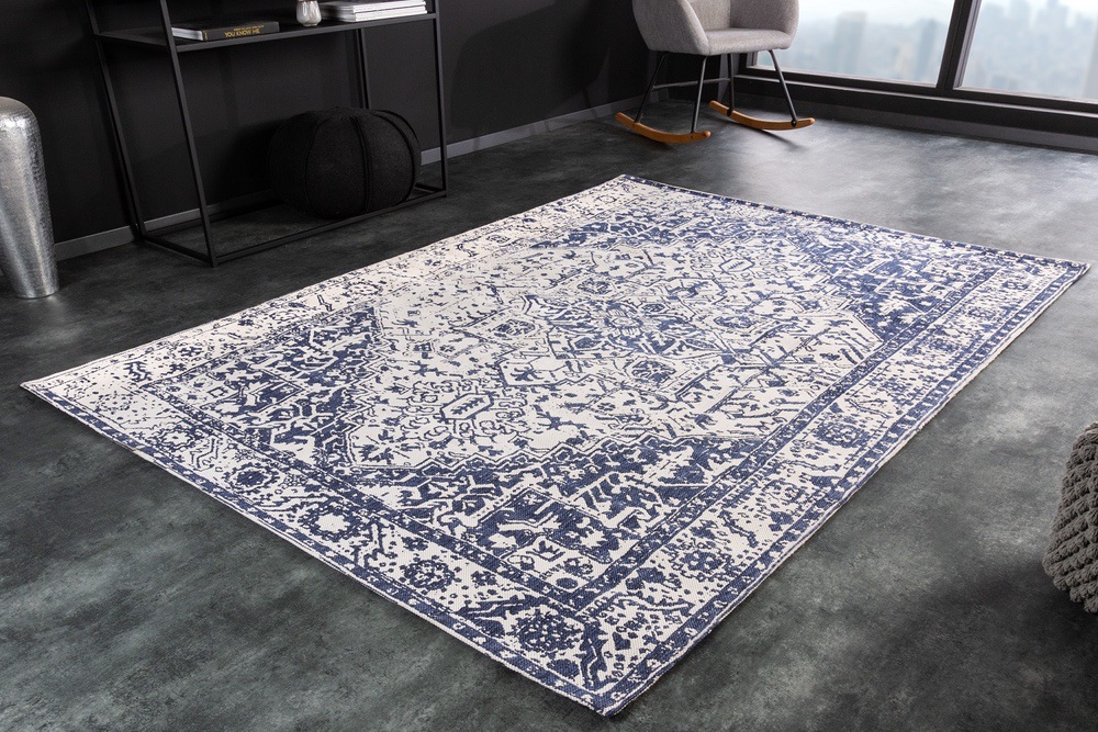 LuxD Designový koberec Saniyah 230 x 160 cm modrý