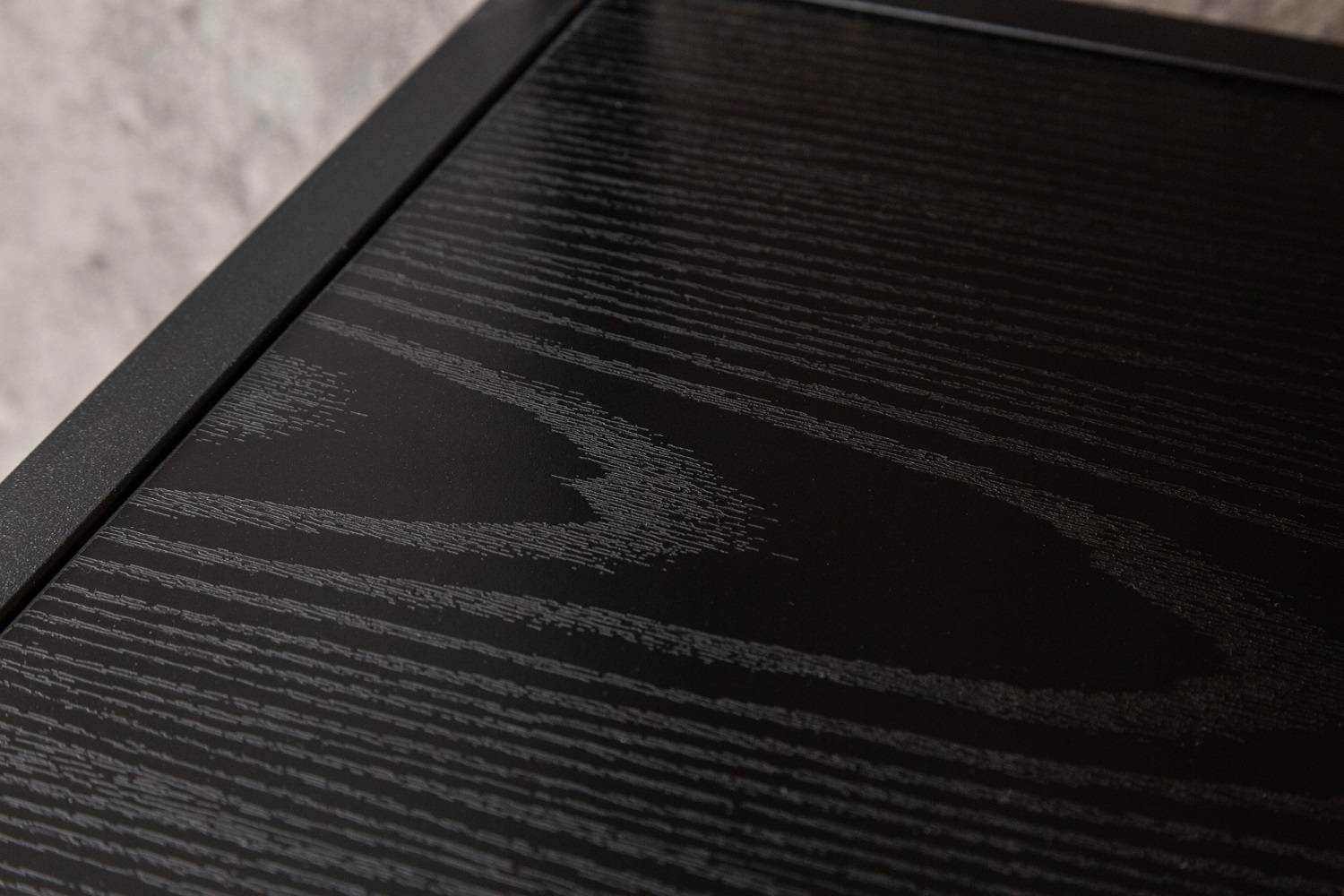 Designový konferenční stolek Maille 120 cm černý jasan