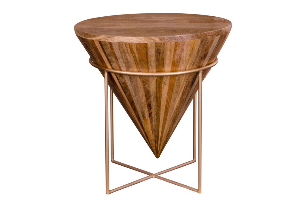 Designový konferenční stolek Ralston 45 cm mango