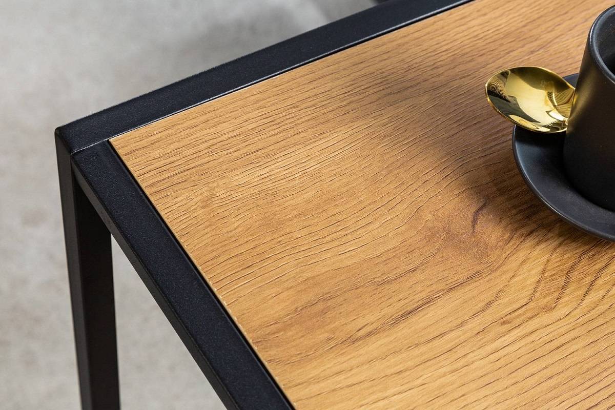 Designový odkládací stolek Maille 43 cm divoký dub