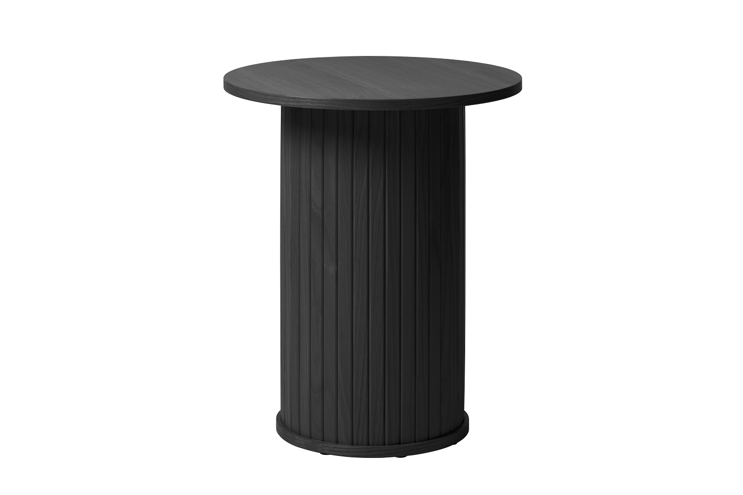 Furniria Designový odkládací stolek Vasiliy 50 cm černý dub