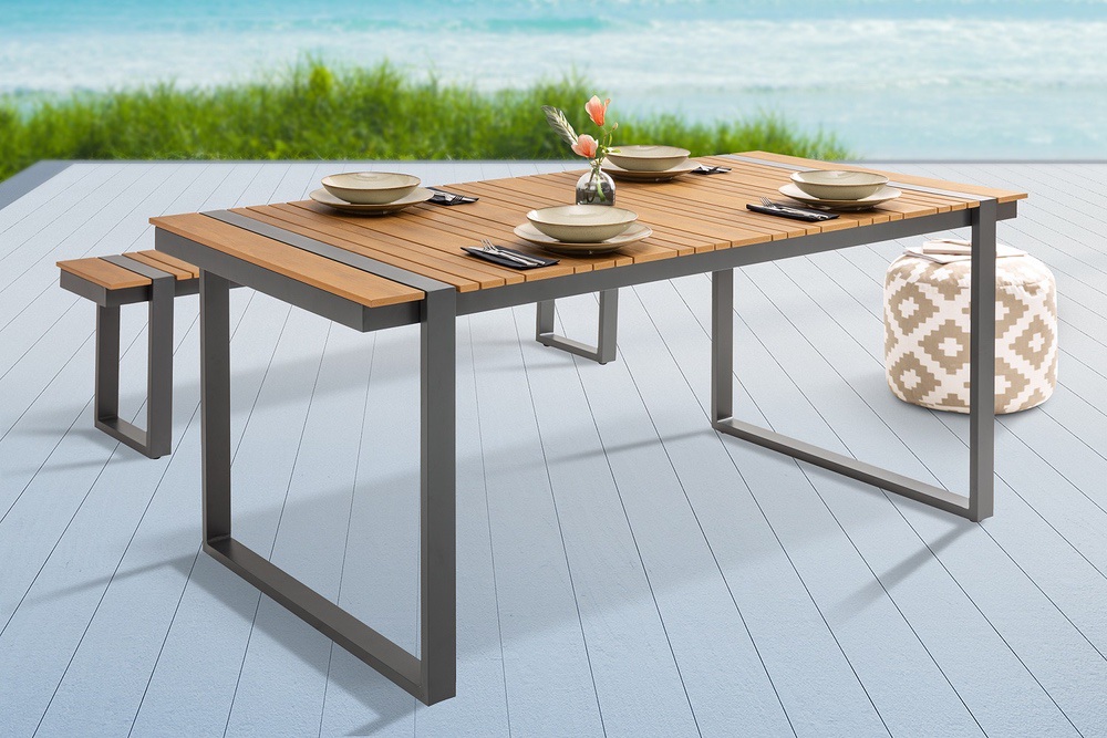 LuxD Designový zahradní stůl Gazelle 180 cm Polywood
