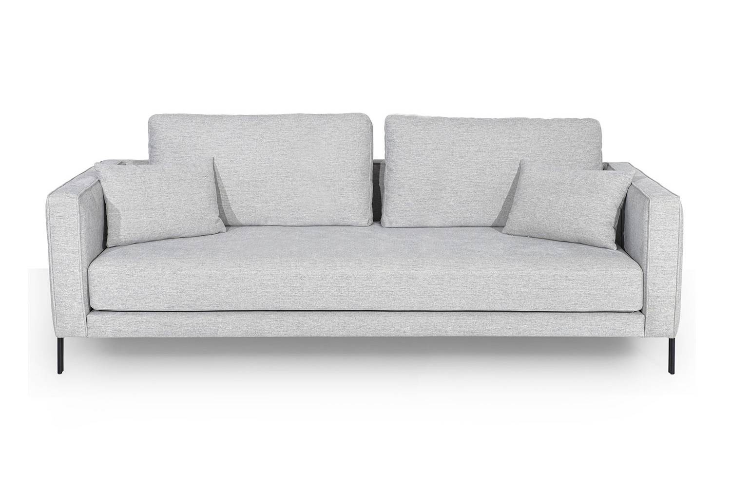 Designová 3-místná sedačka Zenové 225 cm šedá