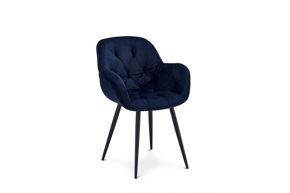 Designová jídelní židle Aeacus, modrá