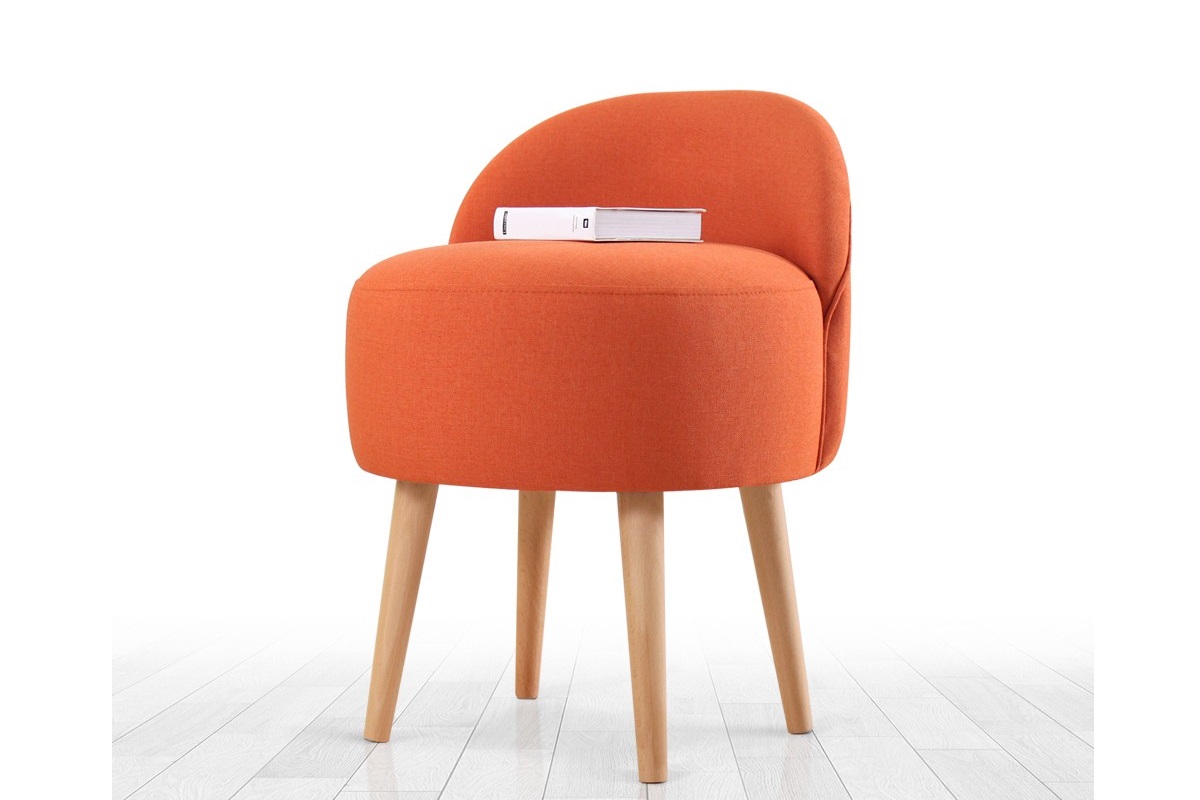 Sofahouse Designová taburetka Perilla oranžová