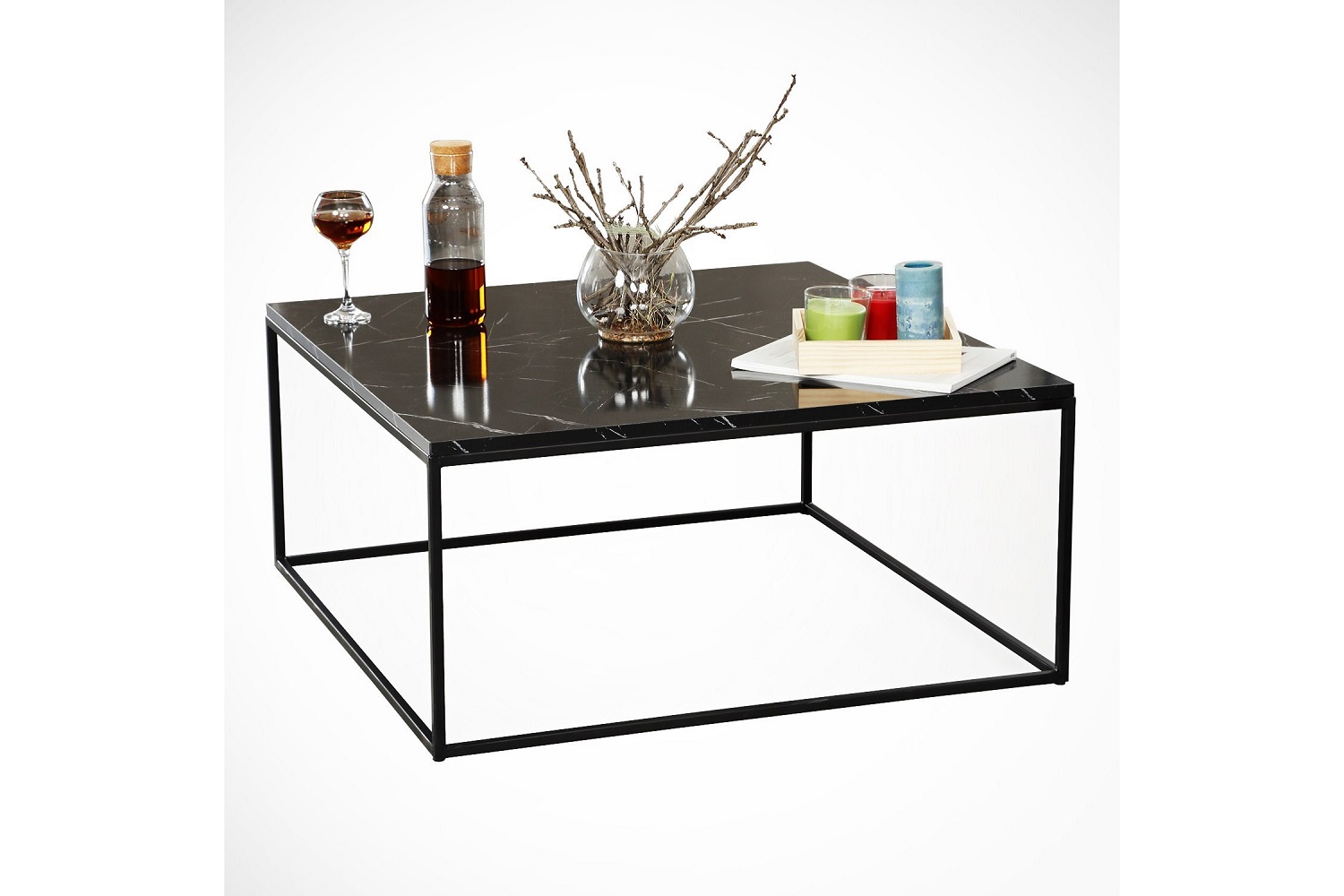 Designový konferenční stolek Oihane 75 cm černý