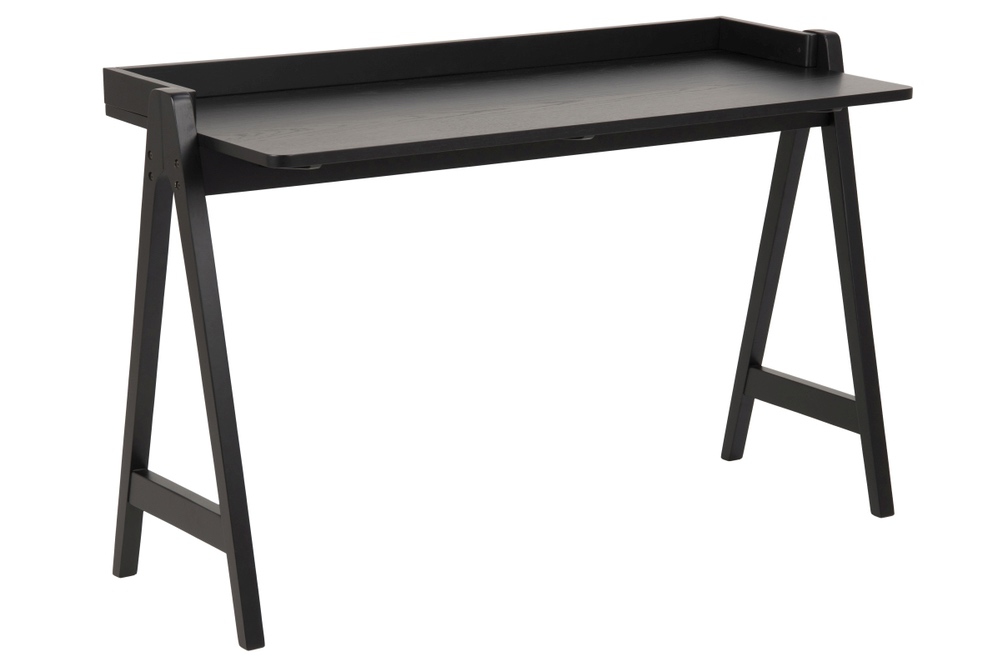 Dkton Designový psací stůl Nathaly 126 cm černý