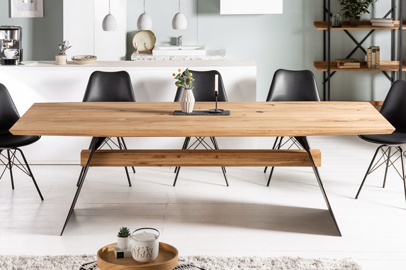 LuxD Designový jídelní stůl Galeno II 240 cm divoký dub
