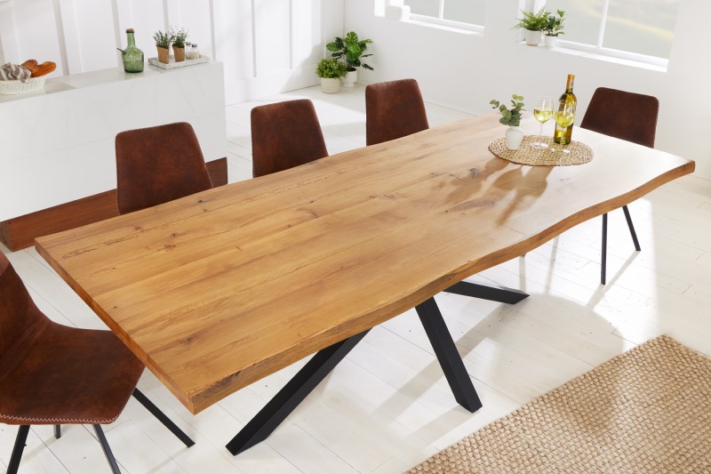 LuxD Designový jídelní stůl Fabrico 200 cm dub