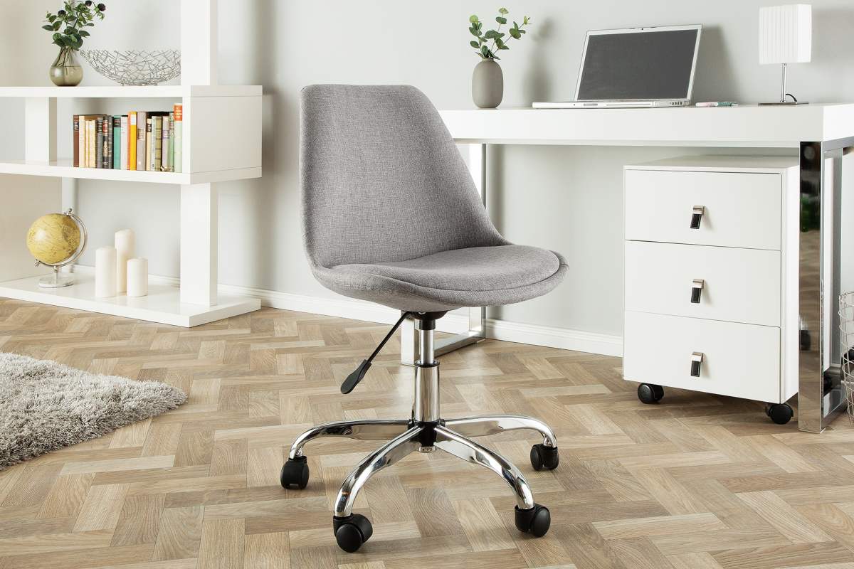 LuxD Kancelářská židle Sweden, světlešedá