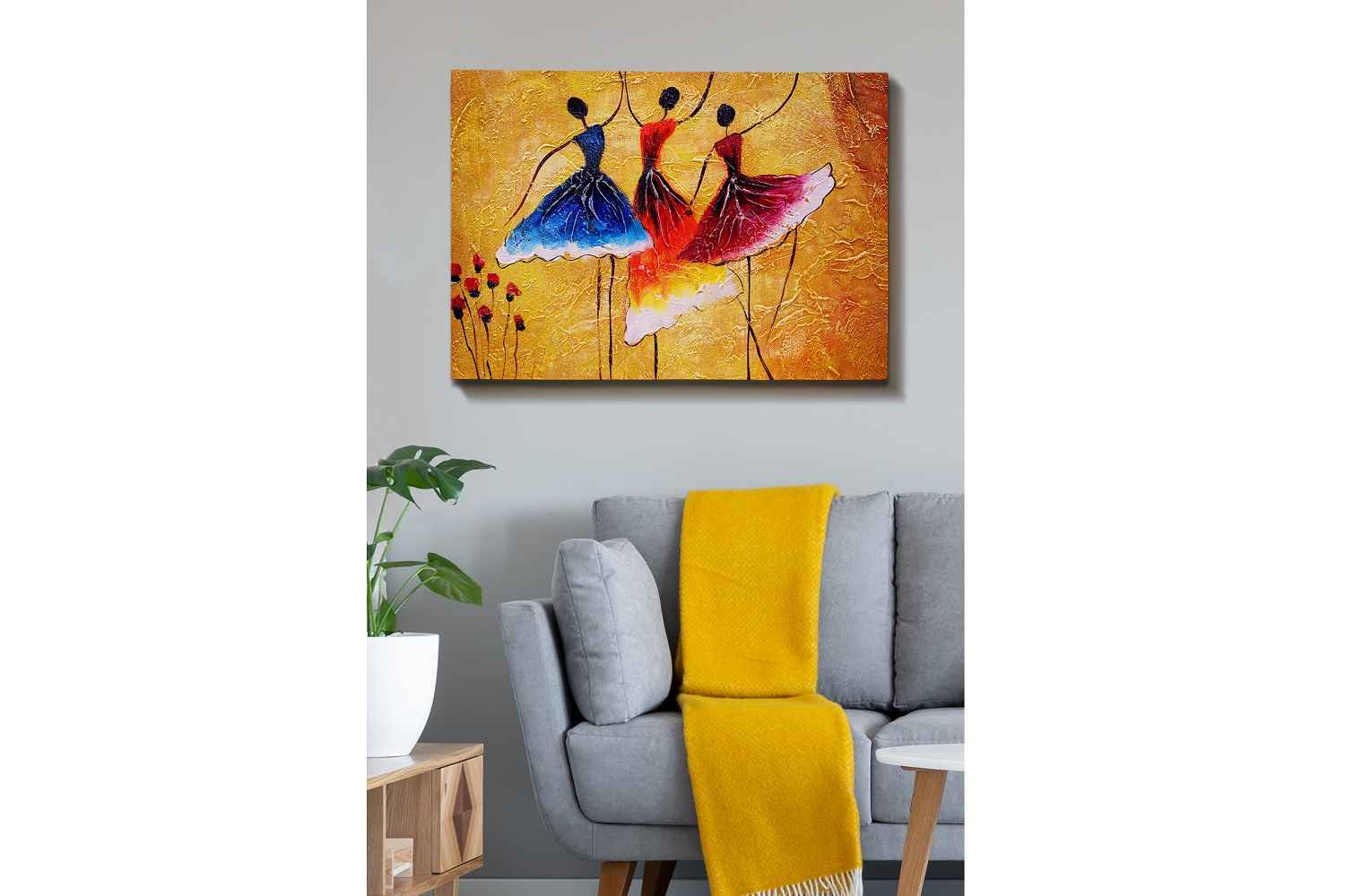Levně Sofahouse Obraz na zeď Bella (70 x 100) - 151 vícebarevný