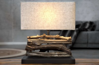 Designová stolní lampa FERRE - béžová 