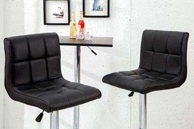 Designová barová židle Modern černá