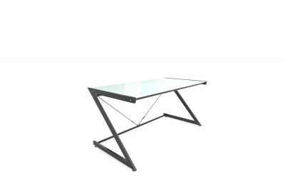 Dizajnový stůl Prest bílá/ černá