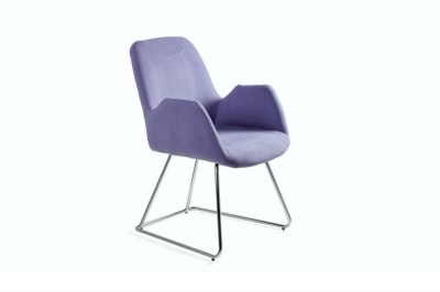 Designová stolička Catherine modrá