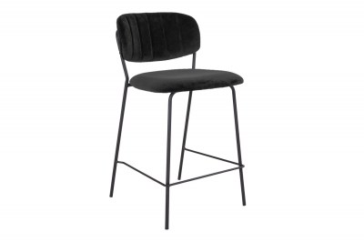 Designová barová židle Rosalie černá