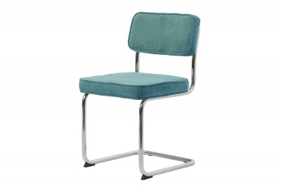 Designová konzolová židle Denise modrá