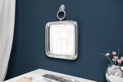 Designové zrcadlo Manelin 35 cm stříbrné