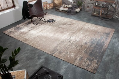 Designový koberec Rowan 350 x 240 cm šedo-béžový