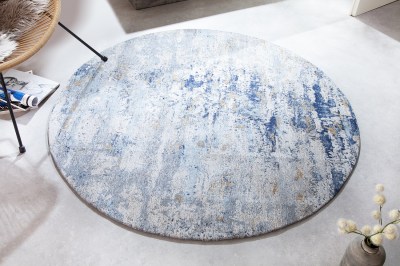 designovy-kulaty-koberec-rowan-150-cm-bezovo-modry