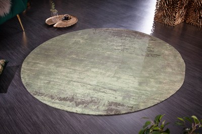 designovy-kulaty-koberec-rowan-150-cm-zeleno-bezovy-1