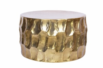 Designový konferenční stolek Alijah 70 cm zlatá barva