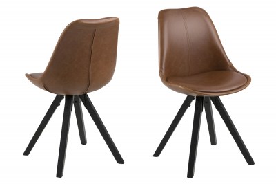 Designová židle Nascha brandy