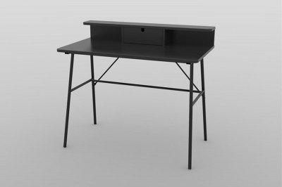 Designový psací stůl Nava 100 cm černý