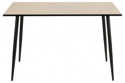 Jídelní stůl Nayeli 120 cm divoký dub bílý