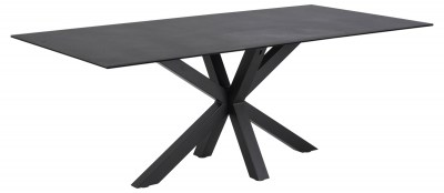 Jedálenský stôl Neele 200 cm čierny