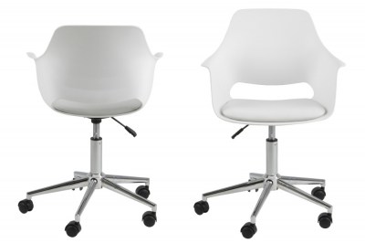 Designová kancelářská židle Narda bílá
