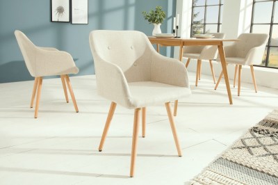 Designová židle Norway přírodní