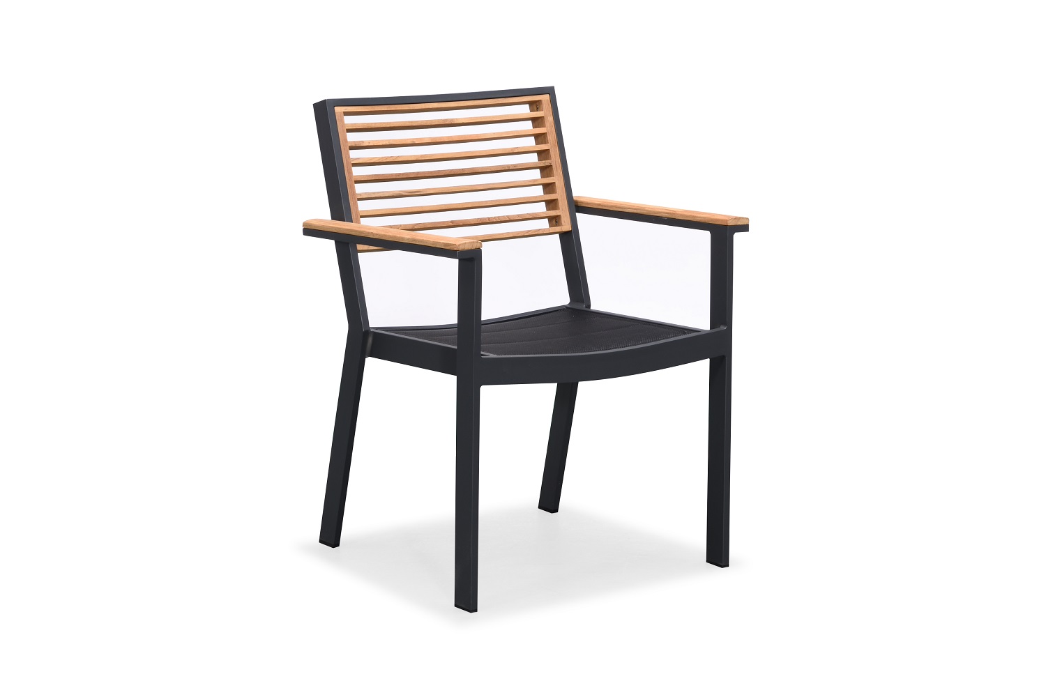 Levně Higold Zahradní jídelní židle HIGOLD - York Dining Arm Chair Black/Black